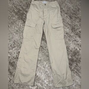 Zara Women's Beige Cargo Joggers